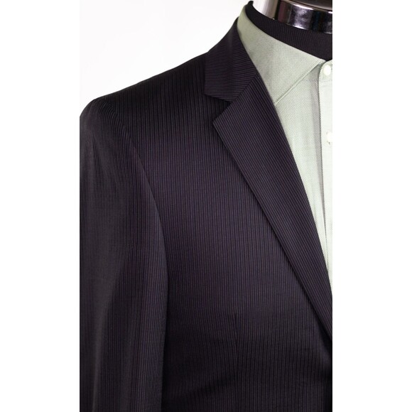 JOE JOSEPH ABBOUD Blazer Black Jacket 100% Wool Sport coat 38 Regular - Picture 6 of 11